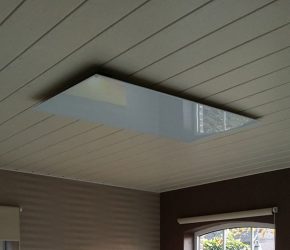 Infrared Heating Panel on ceiling