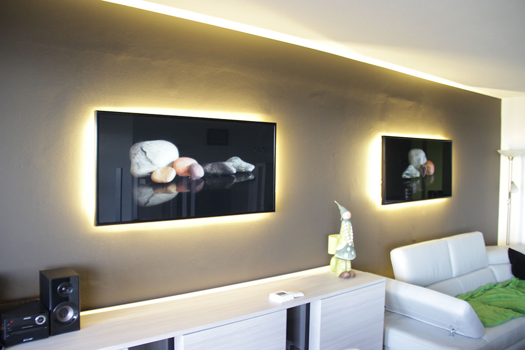 Infrared Heating Panels on wall