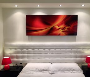 Infrared Heating Panel on wall