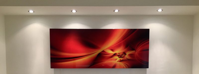 Infrared Heating Panel on wall