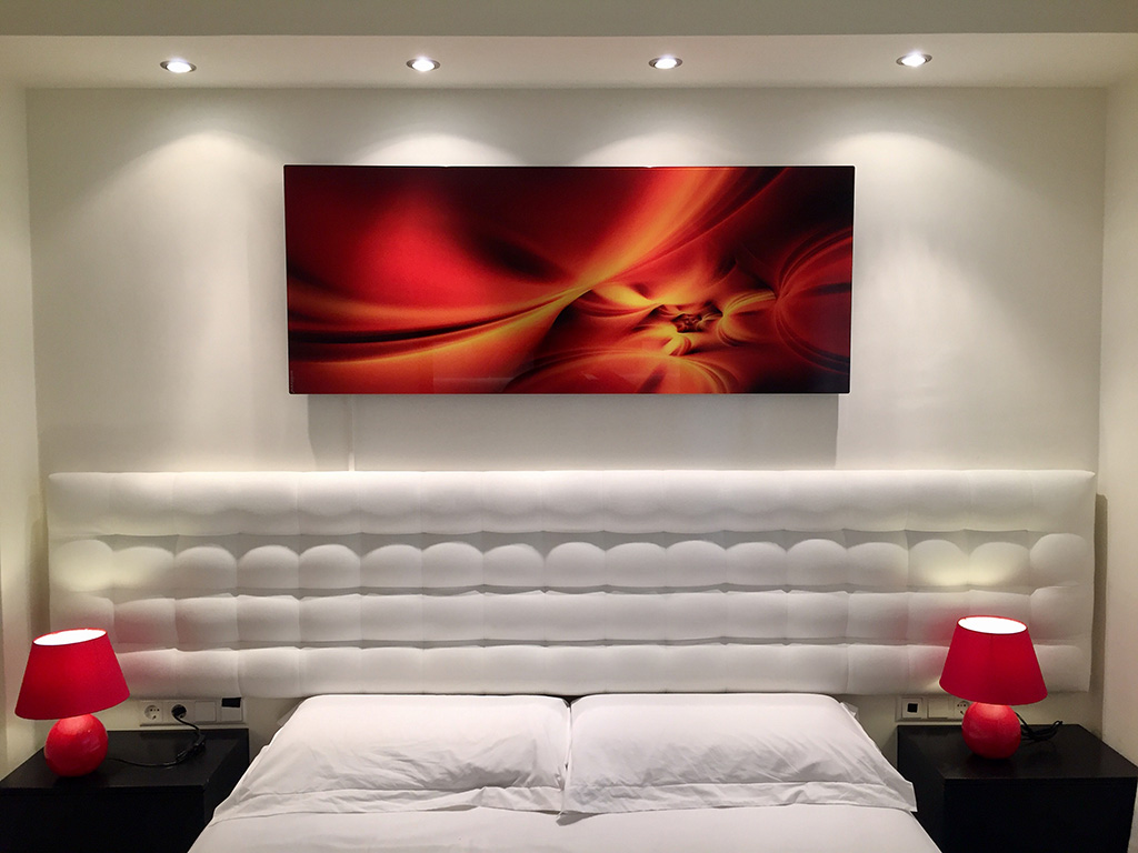 Infrared Heating Panel on wall