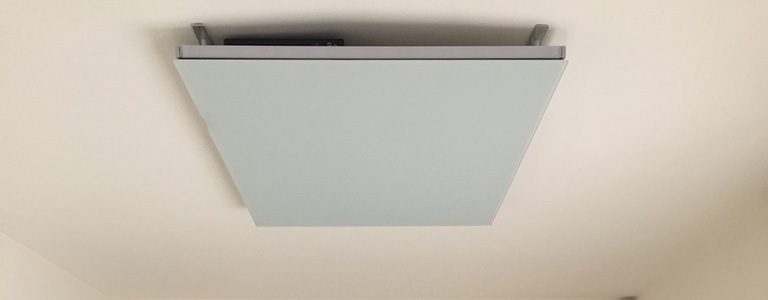 Infrared Heating Panel on ceiling