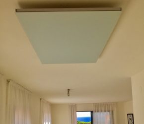 Infrared Heating Panel on ceiling